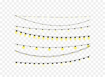 Line Point Angle Structure Pattern - Vector hanging lights 