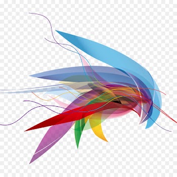 Line Point Graphic design - Wavy lines 
