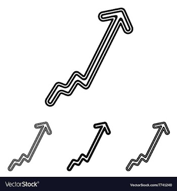 Line progress logo design set vector image