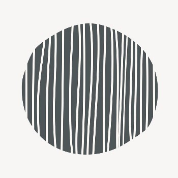 Line round shape collage element, | Free PSD - rawpixel