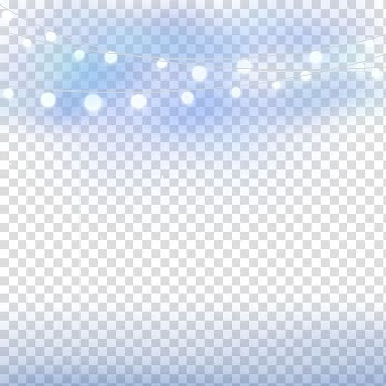 Line Sky Angle Point Blue, Night lights, white string lights transparent background PNG clipart