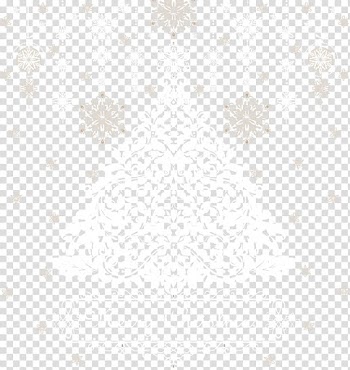 Line Symmetry Angle Point Pattern, Snowflake Christmas tree transparent background PNG clipart