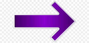 Line Triangle Brand - Arrow Purple Right Transparent PNG Clip Art Image 