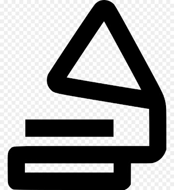 Line Triangle Number Product design - gramophone icon 