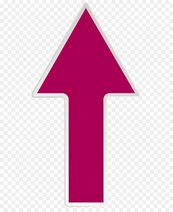 Line Triangle Pattern - Arrow Up Transparent PNG Clip Art Image 