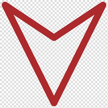Line Triangle Pattern, Red Arrow transparent background PNG clipart