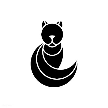 Linear cat geometrical animal vector | Free stock vector - 520893