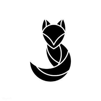 Linear fox geometrical animal vector | Free stock vector - 520860