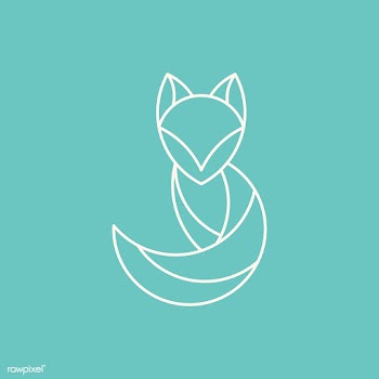 Linear fox geometrical animal vector | Free stock vector - 520862