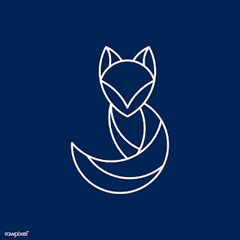 Linear fox geometrical animal vector | Free stock vector - 520896