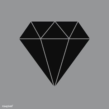 Linear illustration of a diamond | Free stock vector - 518379