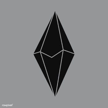 Linear illustration of a diamond | Free stock vector - 518393