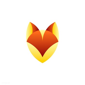 Linear illustration of a fox's head | Free stock vector - 524674