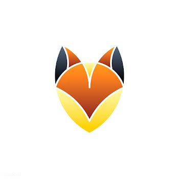 Linear illustration of a fox's head | Free stock vector - 524739