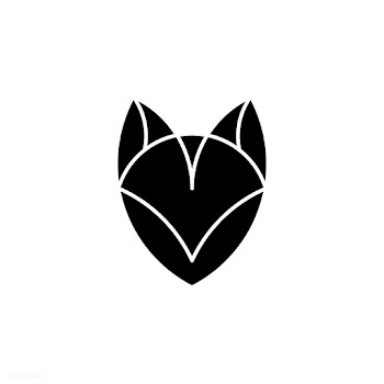 Linear illustration of a fox's head | Free stock vector - 524802
