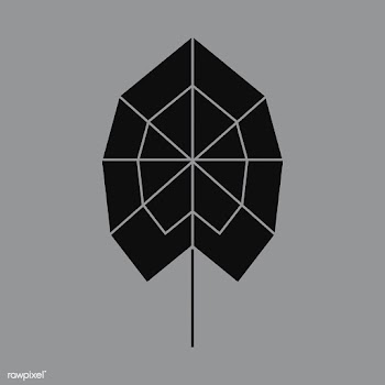 Linear illustration of a leaf | Free stock vector - 518406