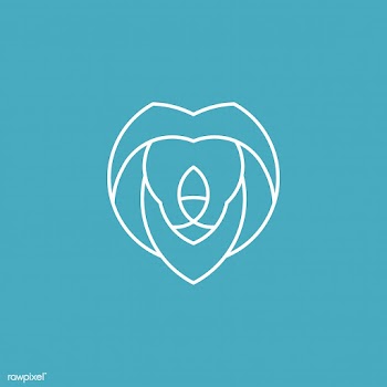 Linear illustration of a lion's head | Free stock vector - 524778