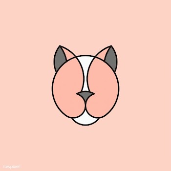 Linear illustration of a panther's head | Free stock vector - 524650