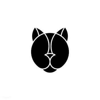Linear illustration of a panther's head | Free stock vector - 524753