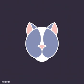 Linear illustration of a panther's head | Free stock vector - 524801