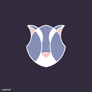 Linear illustration of a tiger's head | Free stock vector - 524716