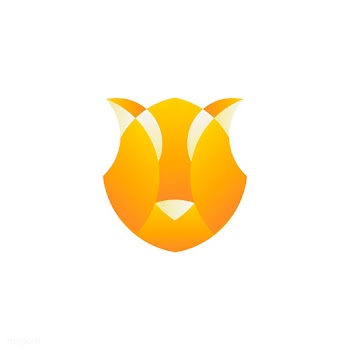 Linear illustration of a tiger's head | Free stock vector - 524717