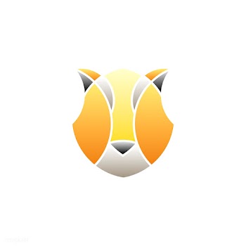 Linear illustration of a tiger's head | Free stock vector - 524732