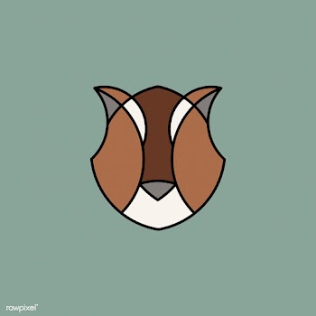 Linear illustration of a tiger's head | Free stock vector - 524776