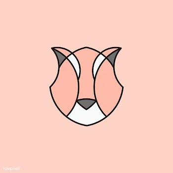Linear illustration of a tiger's head | Free stock vector - 524780