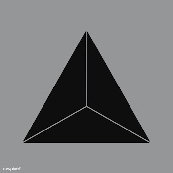 Linear illustration of a triangle | Free stock vector - 518412