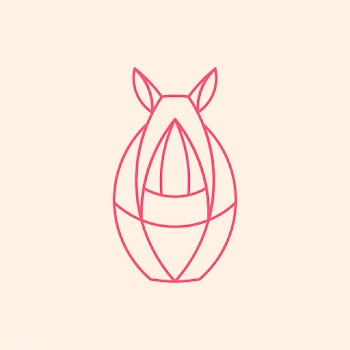 Linear rhino geometrical animal vector | Free stock vector - 520954