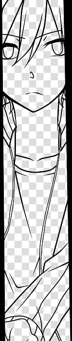 Lineart Mekakucity Actors, male anime character transparent background PNG clipart
