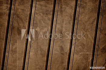 Lined concerete wall