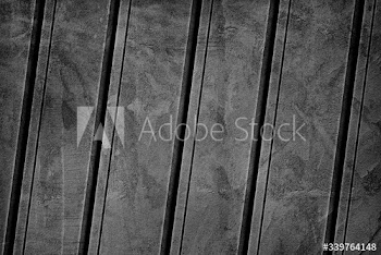 Lined concerete wall