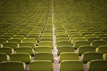 Lined Green Chairs