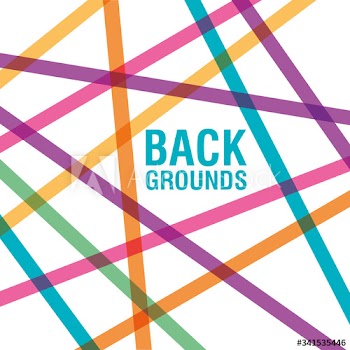 lines of vibrant colors background