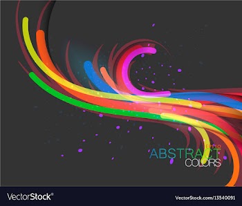 Lines on a gray vector image