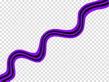 Lines, purple and black wave illustration transparent background PNG clipart