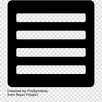 Lines, rectangular black and blue striped logo transparent background PNG clipart
