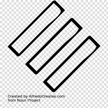 Lines, three rectangular black transparent background PNG clipart