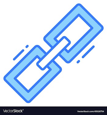 link icon for graphic and web design