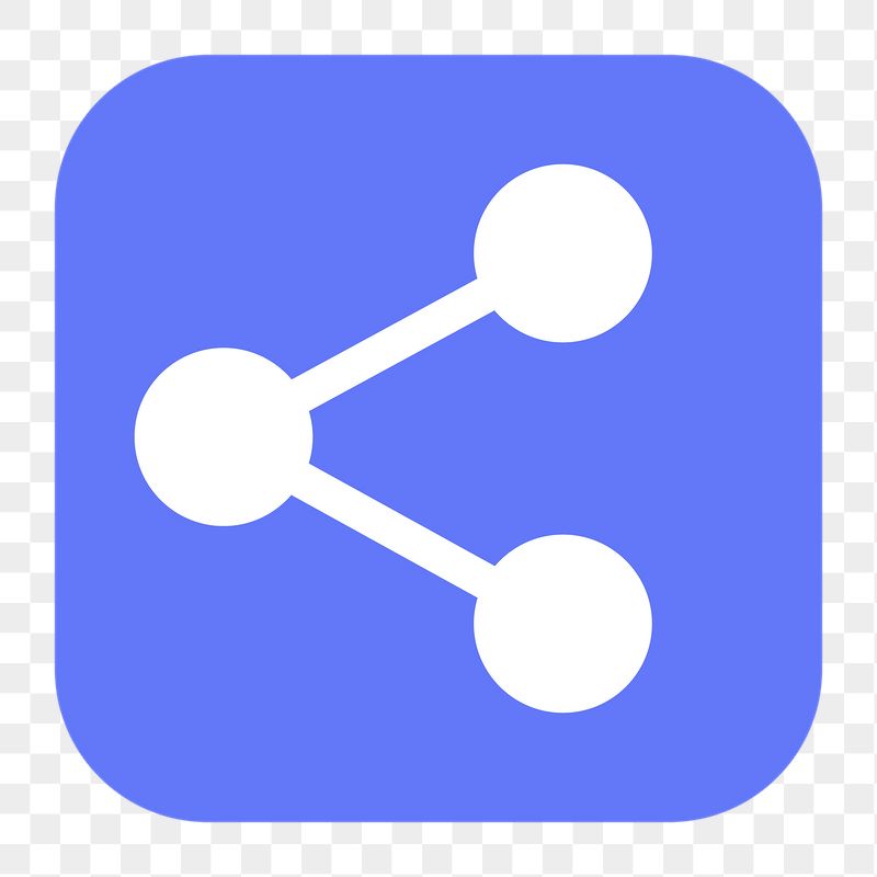 Link png sticker, flat square | Free Icons - rawpixel