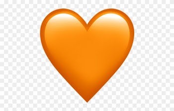 Link To Slideshow - Iphone Orange Heart Emoji