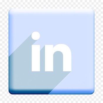 linkedin icon media icon shadow icon