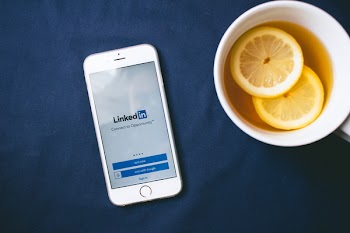 LinkedIn iPhone screen