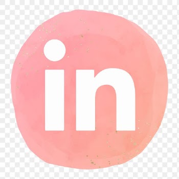 LinkedIn logo png in watercolor design.… | Free stock illustration | High Resolution graphic