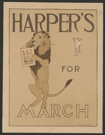 Lion and a book (1894) | Free Photo - rawpixel