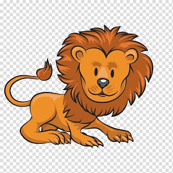 Lion Animal Cartoon , Cartoon lion transparent background PNG clipart