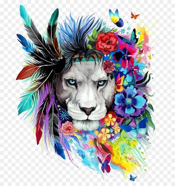 Lion Art Drawing Poster Painting - The Lion King 