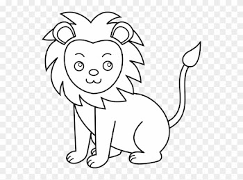 Lion Black And White Lion Clip Art Black And White - Black And White Lion Clip Art